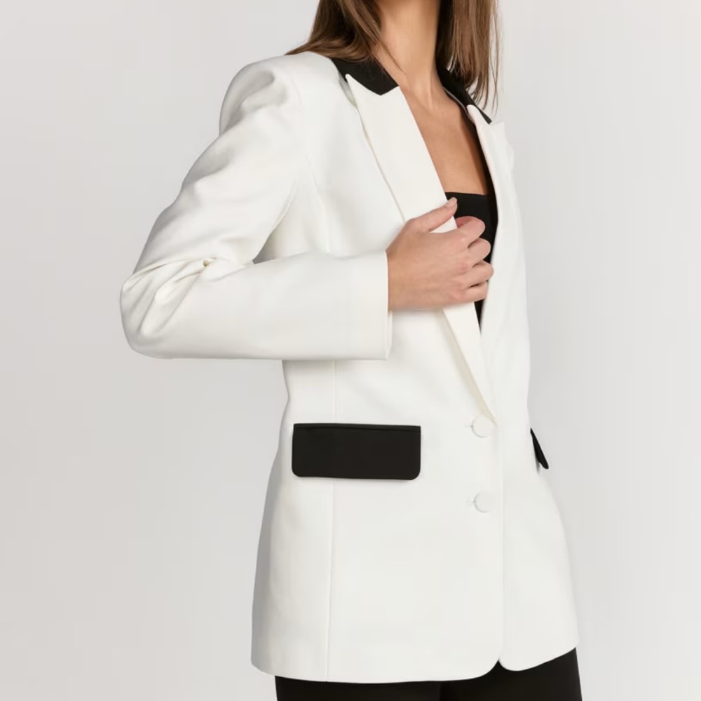 New York & Company Black and White Blazer